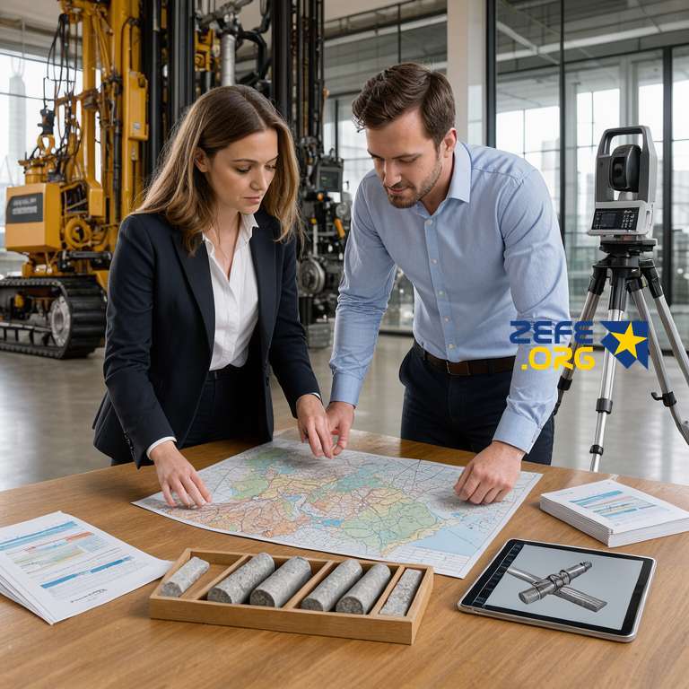 Geologia i usługi geologiczne - finansowanie wierceń badawczych, sprzętu i certyfikacji