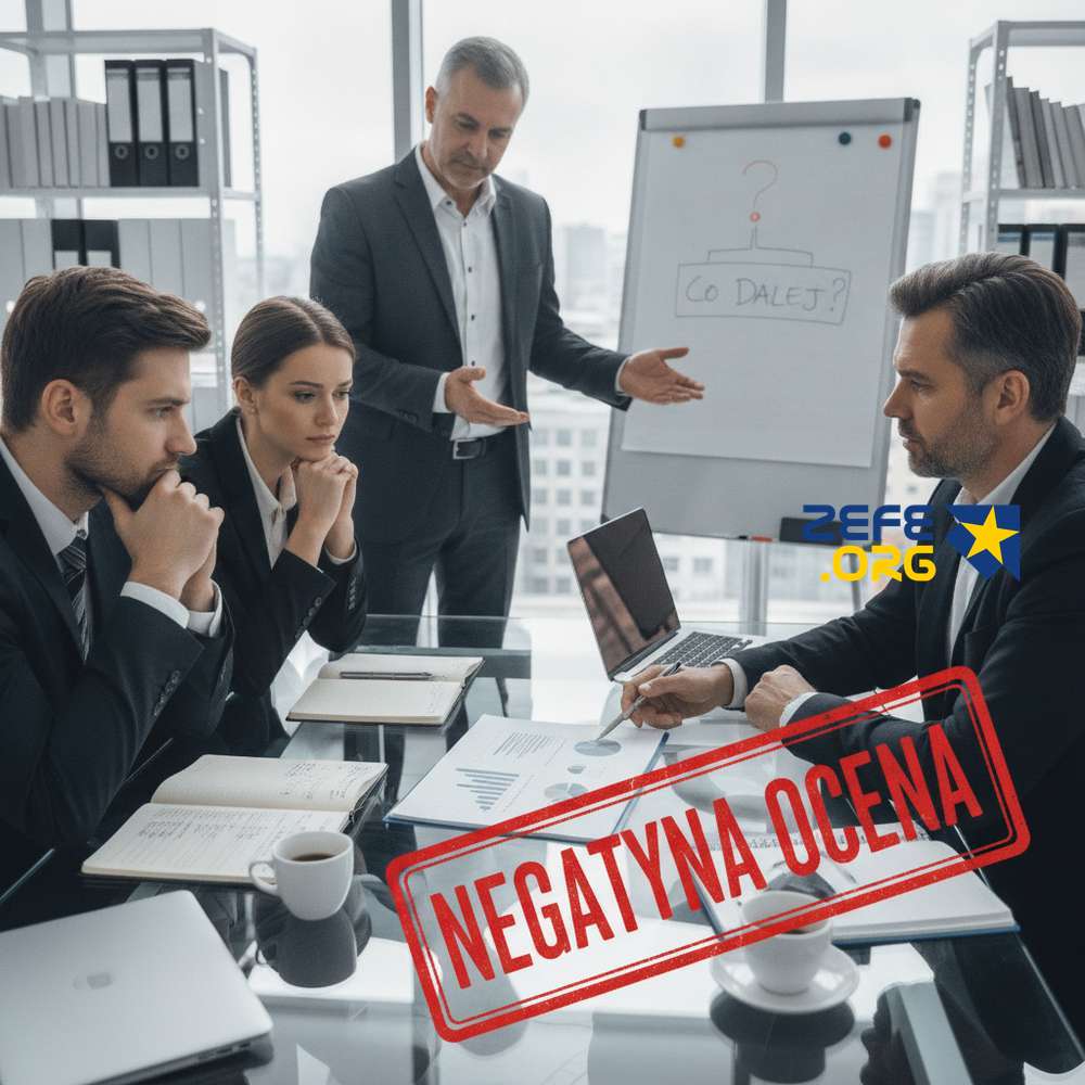 Negatywna ocena studium wykonalności — co dalej?