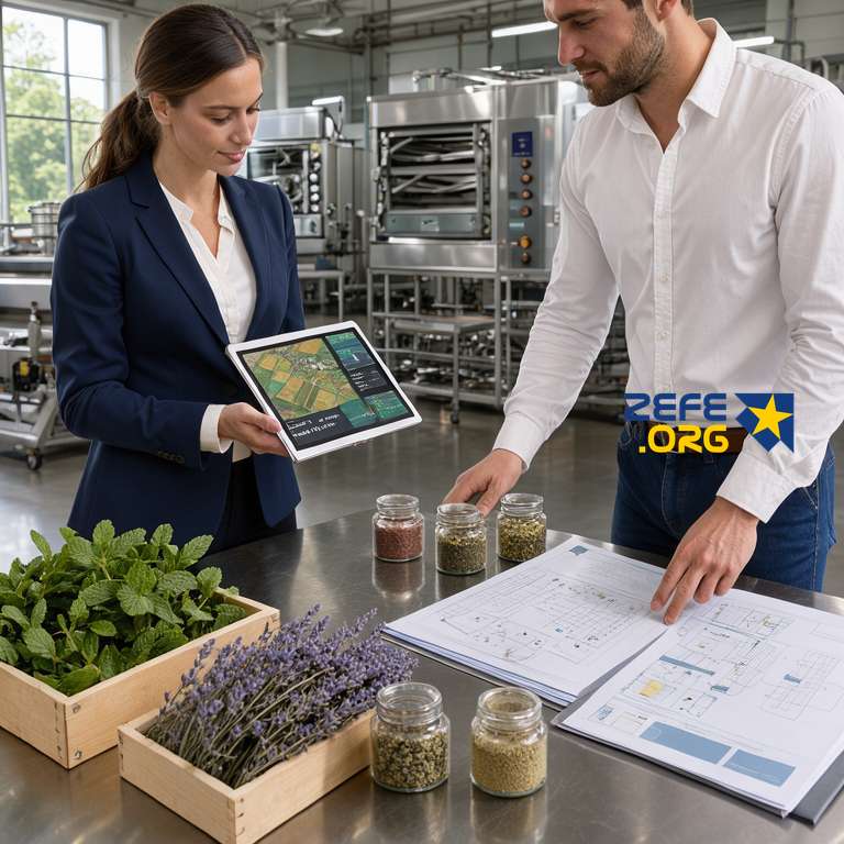 Zielarstwo i uprawy ziołowe - dotacje na produkcję, certyfikację i przetwórstwo ziół