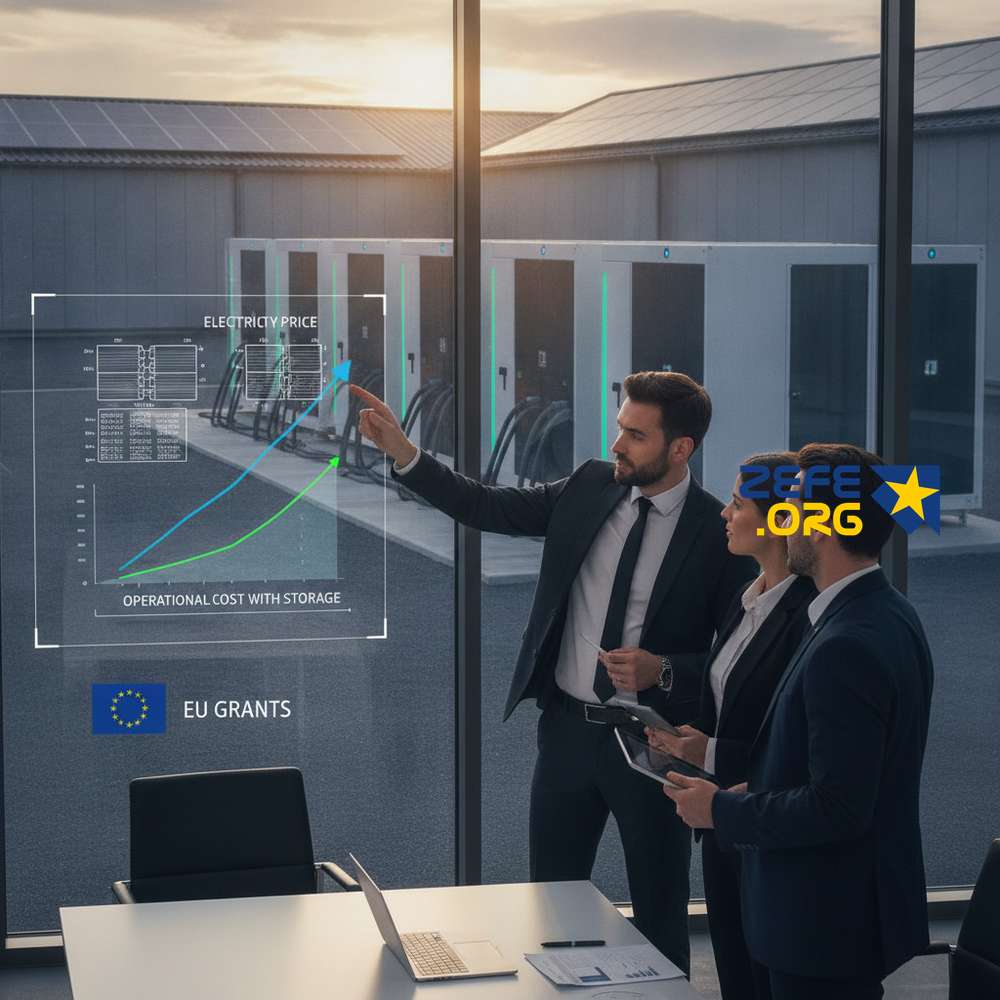 Magazyny energii z dofinansowaniem — jak uniezależnić firmę od wzrostu cen prądu