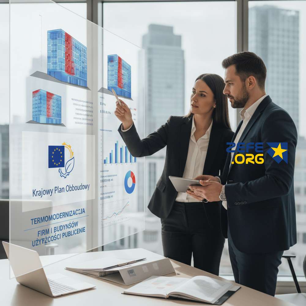 Dotacje KPO na termomodernizację firm i budynków użyteczności publicznej