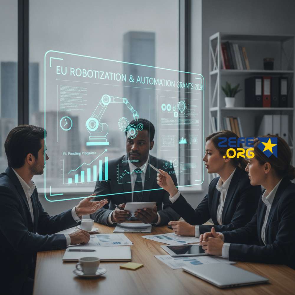 Dotacje na robotyzację i automatyzację linii produkcyjnych — programy 2026