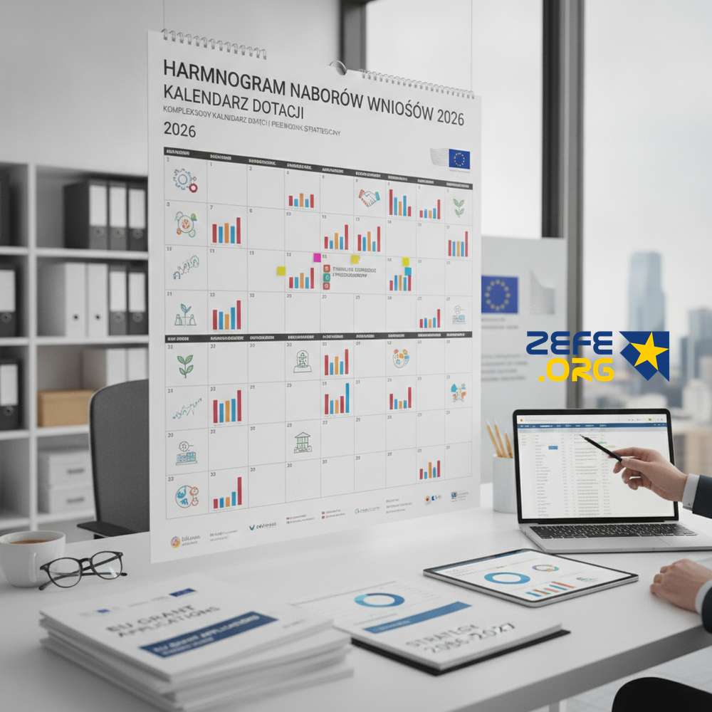 Harmonogram naborów wniosków 2026 — kalendarz dotacji