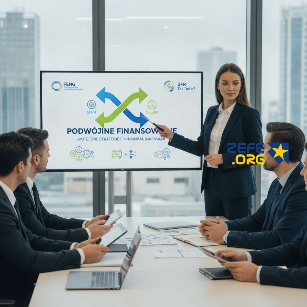 Jak połączyć dotację FENG z ulgą podatkową B+R — podwójne finansowanie