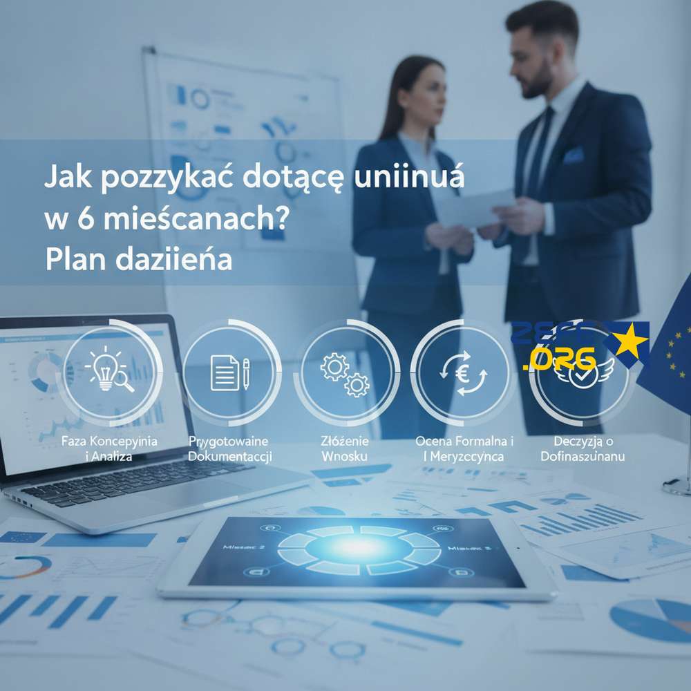 Jak pozyskać dotację unijną w 6 miesiącach? Plan działania