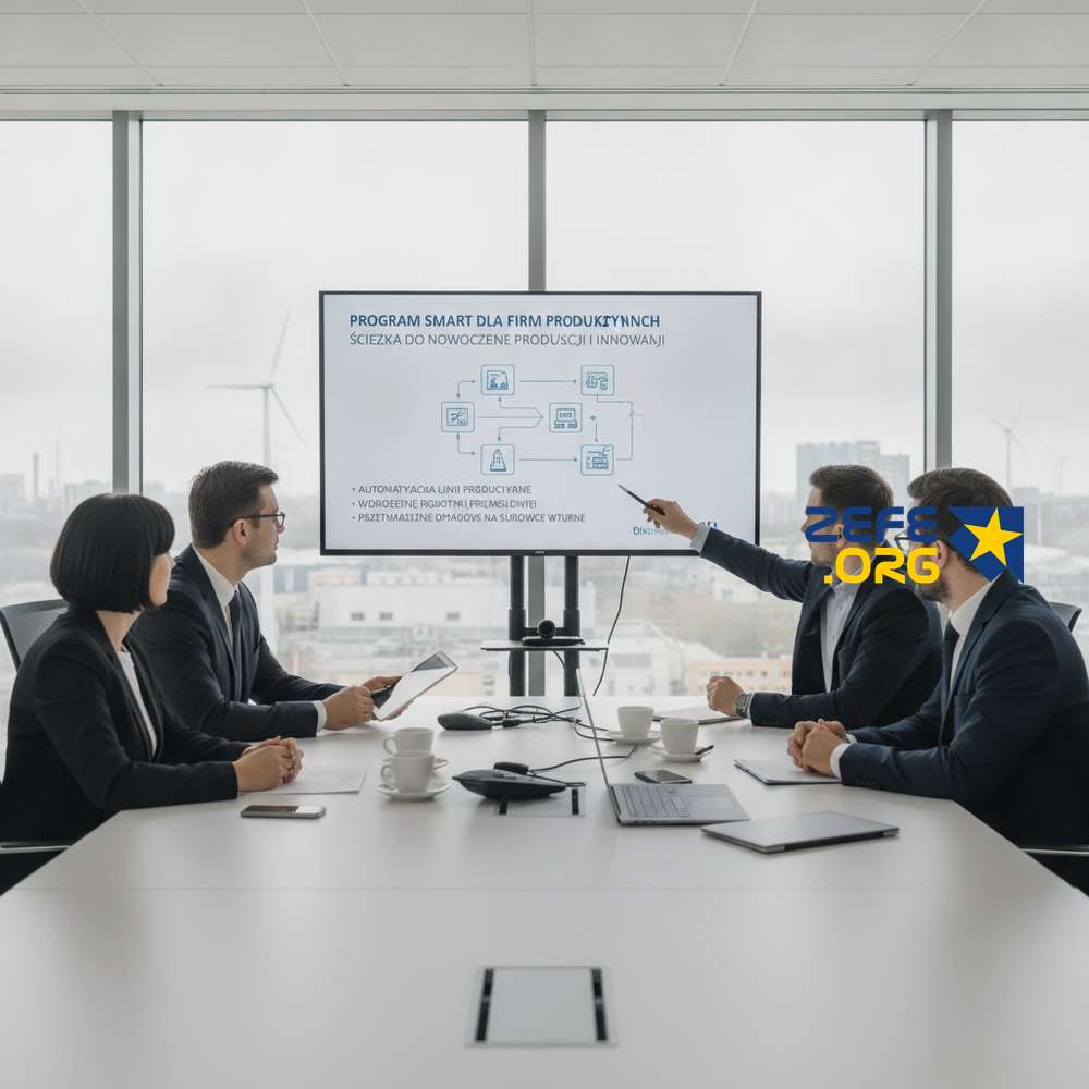 Program SMART dla firm produkcyjnych — przykłady projektów które dostały dotacje