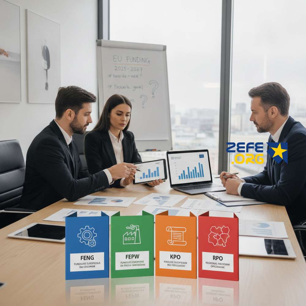 Programy unijne — FENG, FEPW, KPO, RPO. Który dla Ciebie?