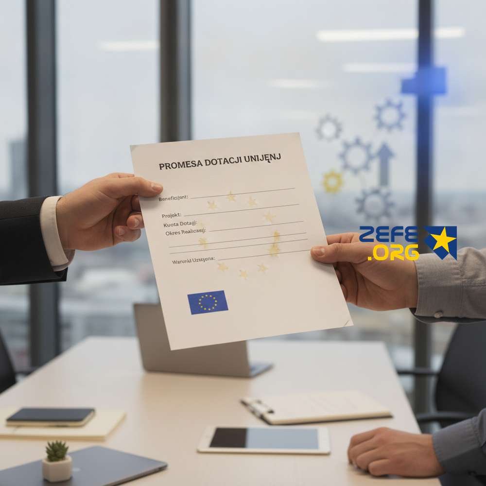 Promesa dotacji unijnej — co to jest i jak ją zdobyć?